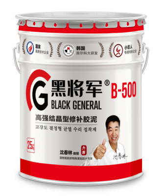 B-500高強(qiáng)結(jié)晶型修補(bǔ)膠泥
